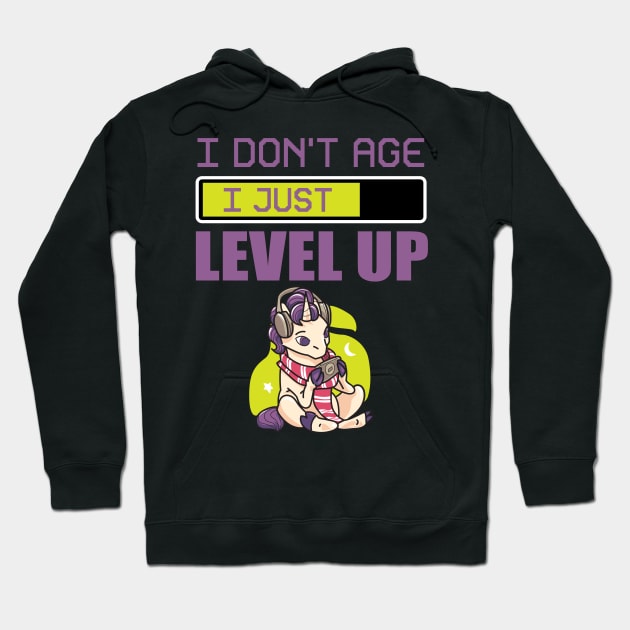 I Just Level Up Hoodie by My Tribe Apparel